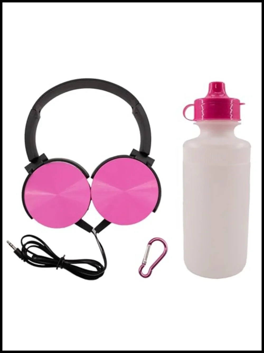 Hello Kitty Kids Backpack Set with Insulated Lunch Bag, Water Bottle, Headphones